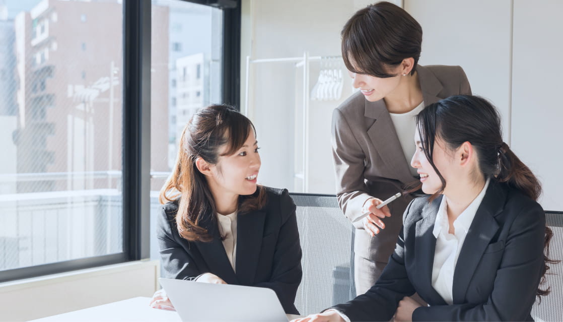 写真：OJTの仕組み化支援のイメージ